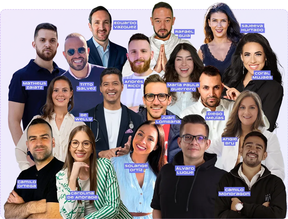 Expertos que han trabajado con Erika La Copy